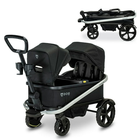 BOB Gear Renegade Canopy Stroller Wagon With 3 Seats and All-Terrain Tires, Nightfall