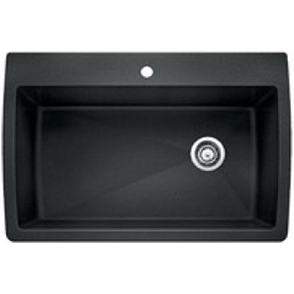 Blanco DIAMOND Super Single Dual Deck SILGRANIT Sink Anthracite