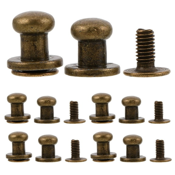 PAMINGONO 30Pcs Zinc Alloy Door Knobs for Cupboards Dark Brown Square with Decorative Cabinet Handles