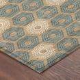 thumbnail image 3 of Addison Rugs Chantille Indoor/Outdoor Transitional Geometric Copper Machine Washable Rectangle Rug, 9' x 12', 3 of 8