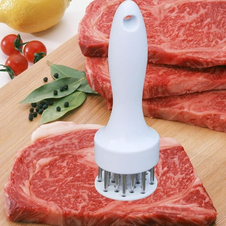 Professional Meat Tenderizer Tool Stainless Steel Needle for Steak, Chicken, Fish and