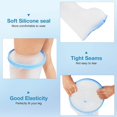 thumbnail image 3 of Housse Imperméable pour Pied en Fonte pour Douche Adulte, Protecteur en Fonte pour Pied de Douche Adulte avec Fond Antidérapant, Sac en Fonte pour Pied de Douche pour Douche après Chirurgie Réutilisable, 3 of 3