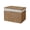 Khaki, variant on HOARBOEG Handwoven Rattan Storage Basket with Lid & Liner, Stackable Wicker Organizer Bin for Bathroom Shelves Closet, Decorative Woven Box, 12.2x8.3x6.3in Coffee
