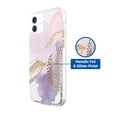 thumbnail image 2 of onn. Lilac Abstract Art Phone Case for iPhone 12 / iPhone 12 Pro, 2 of 5