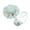 Mint Green, variant on Zanarzt Toddler Straw Hat Girls Straw Sun Hat with Flower, Summer Beach Hat, Wide Brim Floppy Hat, Outdoor Sun Protection Hat and Bag for Kids Mint Green,2-8 Years