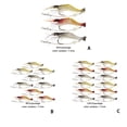 thumbnail image 4 of relayinert Soft Lures Shrimp Bait Set Kit Fishing Lures Baits Tackle Set Random Color color random 3pcs 1Set, 4 of 6