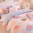 thumbnail image 1 of Ensemble de Literie Kawaii Lapin Fruit Câlin, 1 of 7