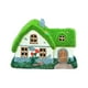 thumbnail image 1 of Estatua de jardín con luz solar, decoración flocada, decoración de jardín, bonitos accesorios para casas de hadas, figura, luz, estatua para exteriore, 1 of 9