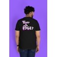 thumbnail image 3 of Edge WWF How Sharp Is Your Edge Mens Black T-shirt, 3 of 6