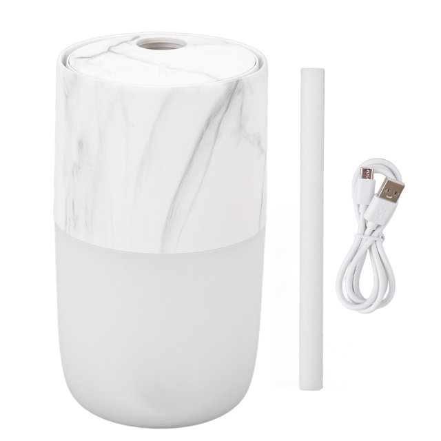 Humidificador portátil de 300ml, función de sincronización USB, humidificador de niebla en forma de medusa con luz nocturna colorida para coches y hogar