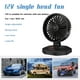 thumbnail image 2 of Ventilador para el Coche Aditivos Del Radiador Del Automóvil Ventilador Del Coche, Recirculador de 2 Velocidades de 12V -360 Grados Ventilador Del Coche Giratorio Adecuado para Sedan Suv / Rvs / Barco, 2 of 6