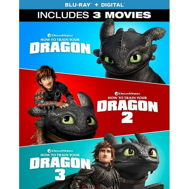 How to Train Your Dragon: 3-Movie Collection [BLU-RAY] 3 Pack