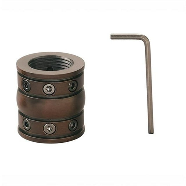 Decorative Fans 337007TZP Accessory Lighting Decorative Coupler Fan in Tannery Bronze Powder Coat