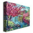 thumbnail image 2 of Trademark Art "Spring Soliloquy" Canvas Wall Art by David Lloyd Glover, 2 of 3