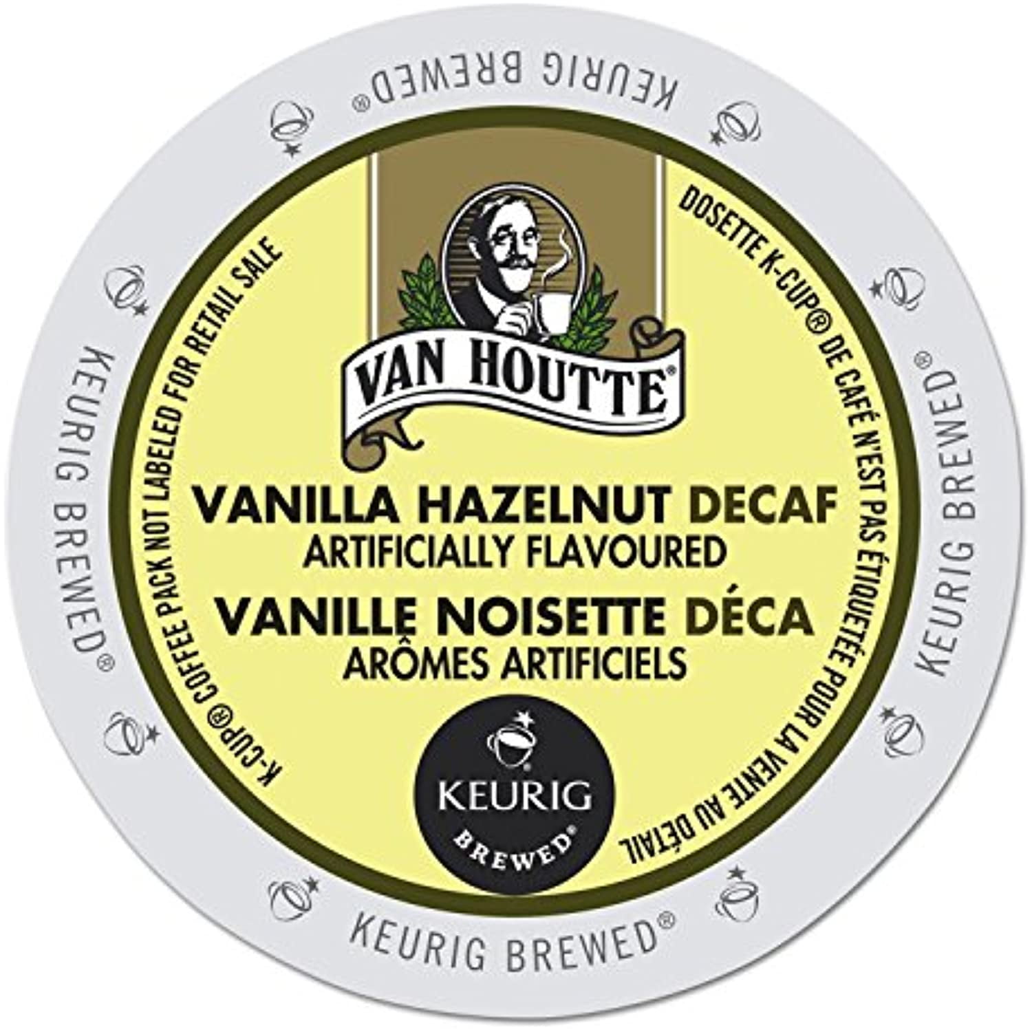 Van Houtte Cafe Vanilla Hazelnut Decaf 