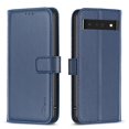 thumbnail image 6 of SaniMore Case for Google Pixel 7 Pro (6.7" 2022), PU Leather Flip Folio Book Protective Cover with Cash Pocket Magnetic Clasp Credit Card Holder Kickstand Men Women TPU Shockproof Wallet Shell, Blue, 6 of 11