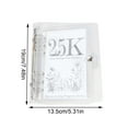 thumbnail image 2 of 12 Month Envelope Money Saving Challenge Binder, Budget Organizer for Cash Savings, Loose Leaf Binder with Cash Envelopes for Financial Planning B#046 B, 2 of 6