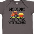 thumbnail image 4 of Inktastic Farming Daddy Plays with Tractors Boys or Girls Baby Bodysuit, 4 of 5