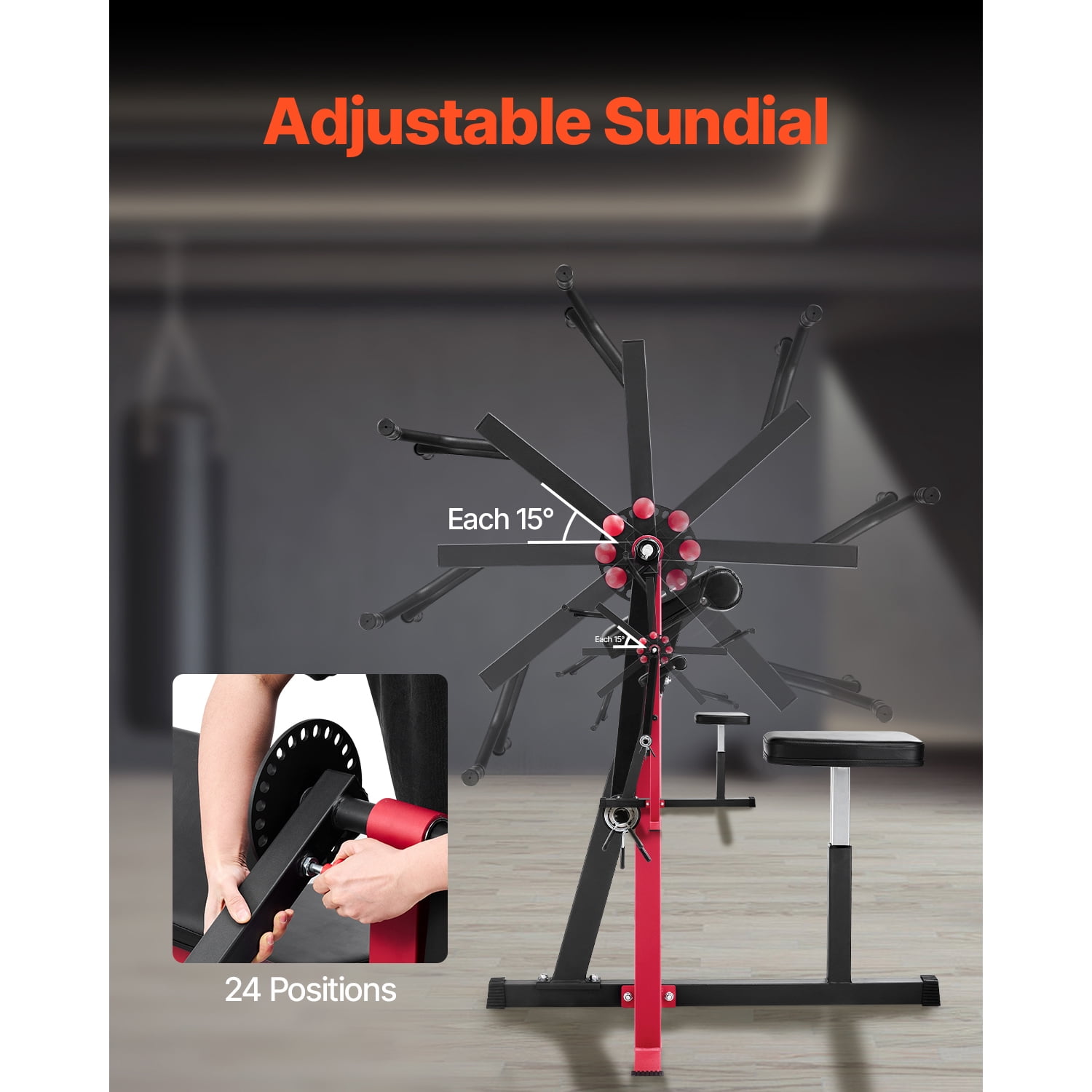 KFFKFF 2-In-1 Arm Curl Machine, Combining Bicep Curl and Tricep Extension, Isolated Arm Seated Station, Adjustable Height Weight Bench for Strength Training, Home Gym Exercise Apparatus