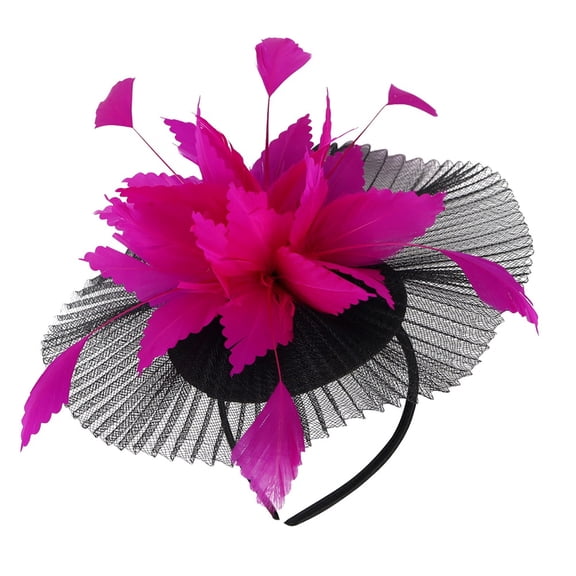 Masteelf Bride Hat Hats for Women Mesh Christmas Headwear