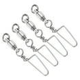 thumbnail image 1 of Unique Bargains 28LBS Roulement à Billes en Acier Inoxydable Pêche Snap Pivotants, 20 Pack, 1 of 5