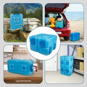 WaterBrick Stackable 3.5 Gallon Blue Water & Food Storage Container - 4 Pack