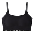 thumbnail image 4 of Wdgfv Women's Front Closure Push Up Bra Plus Size Support Non Underwire Comfortable T Shirt Vest, 4 of 4