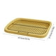 thumbnail image 3 of Baño Lavable de Fondo Plano para Perros Pequeños y Medianos | Bandeja Extraíble con Protector Antisalpicaduras | Empapador para Cachorros de Interior Fácil de Limpiar | Incluye Pala, Azul/Gris/Rosa/A, 3 of 6