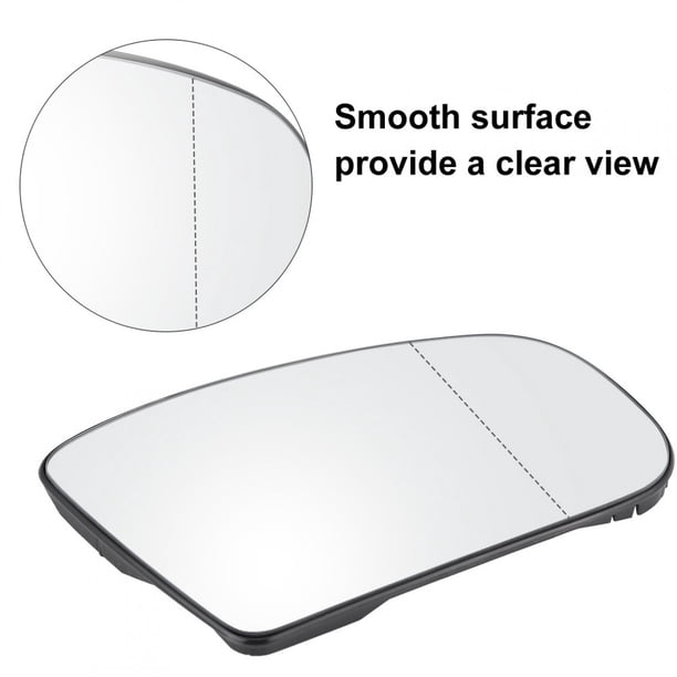 Espejo retrovisor, lado derecho de la puerta del automóvil Espejo retrovisor para automóvil Aspecto llamativo