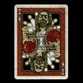 thumbnail image 2 of Men's The Big Lebowski Dude Playing Card  Graphic Tee Black X Large, 2 of 5