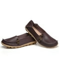 thumbnail image 4 of BLTIBY Loafers for Women Penny Shoes Comfortable Slip On Casual Ladies Fashion Moccasins Lightweight Round Toe Driving Flats Boat Shoes Coffee 36, 4 of 4