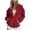 RD2, variant on Women's Long Sleeve Hoodie, Casual Solid Zip Up, Pocket Sweatshirt Coat, Fleece Lined Street Style