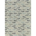 thumbnail image 3 of Balta Friendly Fish Geometric Coastal Area Rug Blue 7'10" x 10' 8' x 10' Teal, 3 of 5