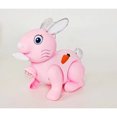 thumbnail image 5 of Cute dancing baby bunny toy with cute battery-powered music for babies little rabbit 3D light music jumping rabbit toy (White), 5 of 5