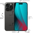 thumbnail image 2 of Virtual advanced display model phone, metal fake phone display model, do not work upgrade metal frame phone model（Phone 15）, 2 of 9