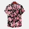 thumbnail image 4 of Camisas hawaianas para hombre, camisetas casuales de verano para playa, con estampado 3D de girasoles, camisetas Y2K, moda para exteriores, camisetas de manga corta de gran tamaño, ropa de calle, 4 of 4