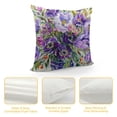 thumbnail image 4 of Qinduosi Purple Lavender Throw Pillow Covers Set of  Spring Summer Flower Vase Botanical Bouquet Farmhouse Square Pillowcases for Couch Porch Sofa Bed Indoor and Outdoor, 4 of 5