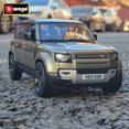 thumbnail image 3 of Bburago 1:24 2022 Land Rover Defender 110 SUV Alloy Car Model Diecast Metal Off-road Vehicles Car Model Simulation Kids Toy Gift, 3 of 6