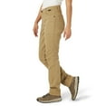 thumbnail image 3 of ATG by Wrangler Women's Canvas Slim Fit Pant Comfort Bottoms Tan Elmwood New NWT, 3 of 8