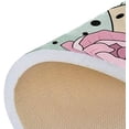 thumbnail image 6 of GZHJMY Easter Bunny and Easter Eggs Floor Mat, Non-Slip Washable Entrance Front Door Rug for Home Indoor Kitchen Bathroom Bedroom, 23.6"x 15.27", 6 of 7