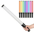 thumbnail image 1 of Andoer Tube Lumineux Portable Andoer D2 RVB avec Température de Couleur 2500K/5500K/8500K, 7 Effets Lumineux Colorés, Luminosité Réglable, Batterie Grande Capacité, Utilisation Flexible, Recharge USB‐C, Noir., 1 of 6