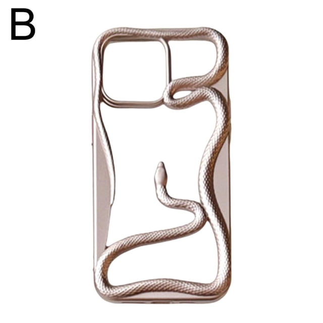 for iphone16promax/15 pro max, Creative Personality Snake Braided Crossbody Phone Case H8L22
