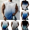 thumbnail image 6 of Mens Tank Top Big and Tall Round Neck Sleeveless T-Shirts Summer Tank Tops Workout Casual Graphic Athletic Top, 6 of 6