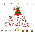 thumbnail image 2 of Cheers 1 Set Autocollants de Décoration de Garage de Noël DIY Motif Boîte Cadeau Arbre de Noël pour Porte de Garage Extérieur Fournitures de Fête de Noël Décorations de Maison de Vacances, 2 of 6