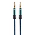 thumbnail image 2 of Audio Line Firm Corrosion-resistant Metal Firm Braided Stereo Cord for MP3, 2 of 8