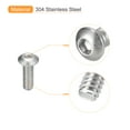 thumbnail image 4 of #4-40x5/16" Button Head Socket Cap Screws, 100 Pack 304 Stainless Steel Screws, 4 of 5