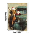 thumbnail image 3 of Christmas Highland Cow Advent Calendar 2025, 24 Days Of Christmas Advent Calendar Hanging Ornament, Xmas Tree Cartoon Cow Decorative Ornament, 3 of 5