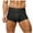 Black, variant on Mens Underwear Silk Boxer Briefs Cool Mesh Trendy Sport Lightweight Breathable Solid Underpant White S