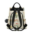 thumbnail image 2 of FORMRS Women's Travel Backpack Purse Anti-Theft Hidden Pockets Casual Shoulder Bag, Beige Wildflowers, 2 of 7