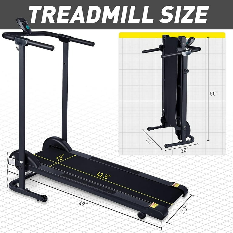 Leeway manual store jogger treadmill
